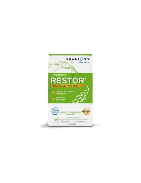 LGN Restor Omega 3, Magneziu si Seleniu 60 capsule RMD0000126