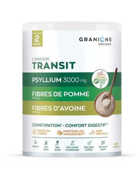 LGN Complexe Transit Psyllium 3000 mg gust neutru pudra 290 g F4003191