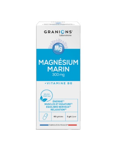 Granions Magneziu marin 300 mg 60 capsule