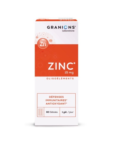LGN Zinc gluconat 15 mg 60 capsule F4002020