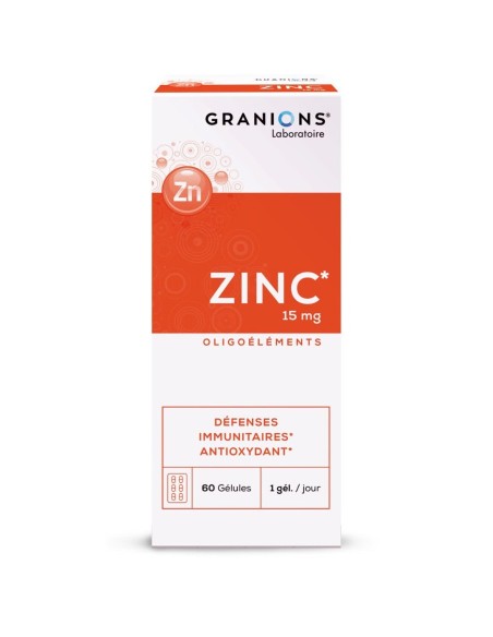 LGN Zinc gluconat 15 mg 60 capsule F4002020