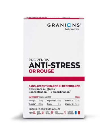 LGN Anti-Stress Or Rouge 15 comprimate F4002061