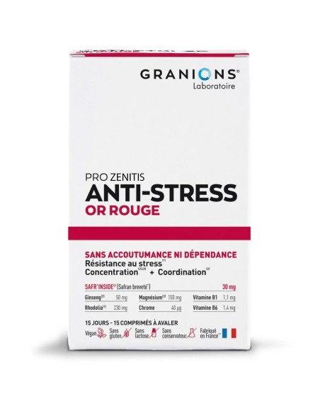 LGN Anti-Stress Or Rouge 15 comprimate F4002061