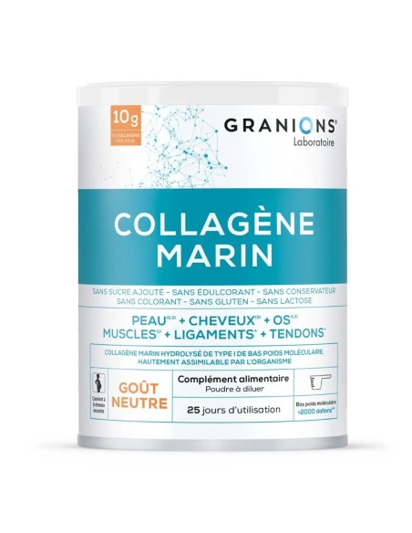 LGN Collagene Marin Neutru 258g – Supliment pentru Piele, Articulații